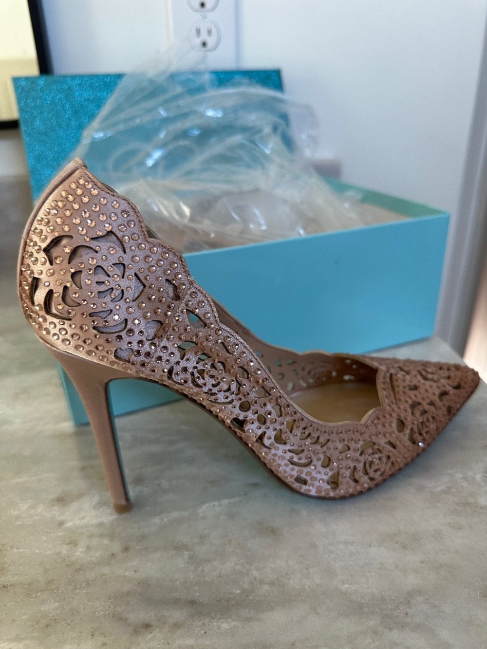 Betsey Johnson Bridal Heels